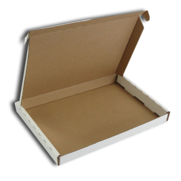 Cardboard Box Single Wall - Size Letterbox  - 8.6" x 6.3" x 0.8"
