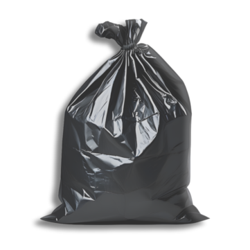 225 Gauge Heavyweight Black Refuse Sacks